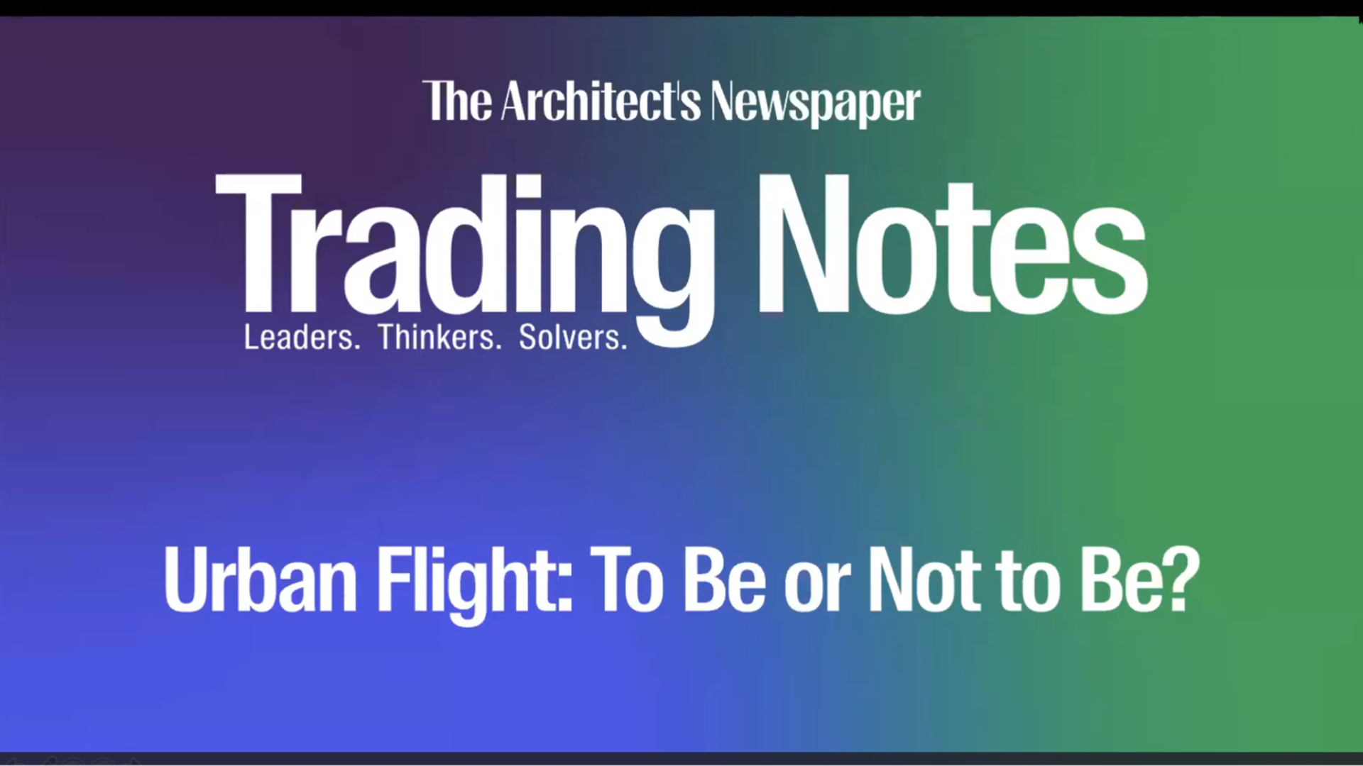 Trading Notes